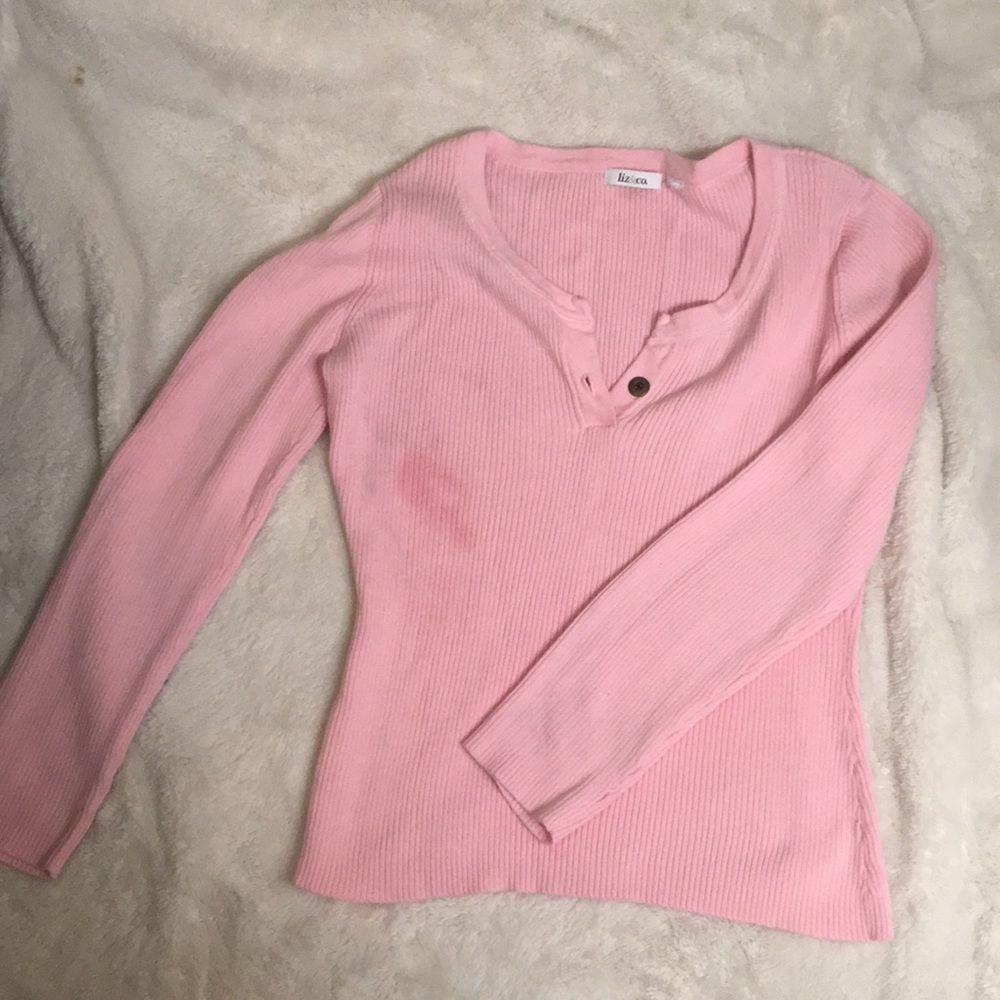 Pink sweater